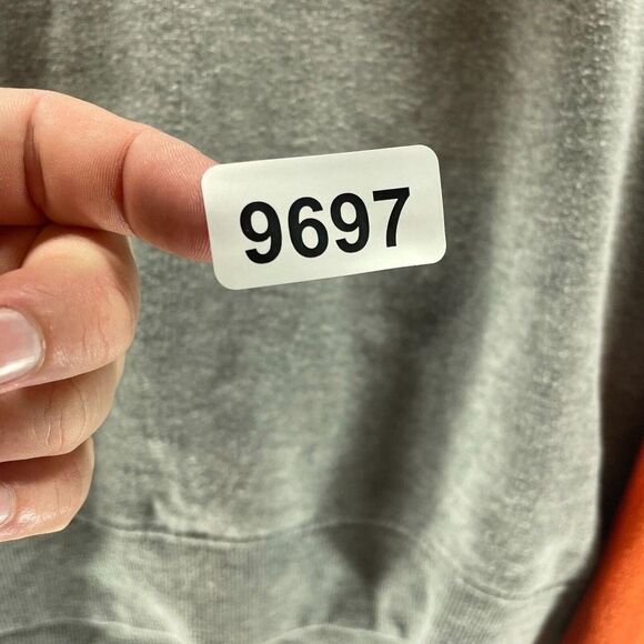 Clemson Tigers Hoodie Sweatshirt Womens Small Orange Grey Pullover Football Logo - Picture 11 of 11